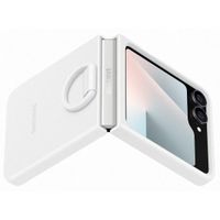 Samsung Original Silikon Cover Ring Samsung Galaxy Z Flip 6 / Flip 7 FE - White