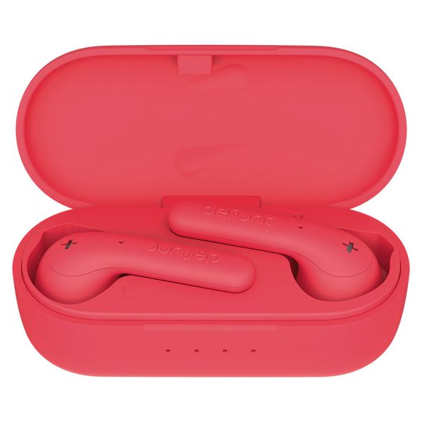 Defunc True Basic - In-Ear Kopfhörer - Bluetooth Kopfhörer - Rot