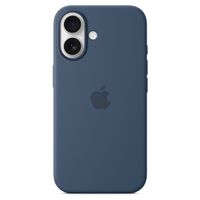 Apple Silikon-Case MagSafe für das Apple iPhone 16 - Denim