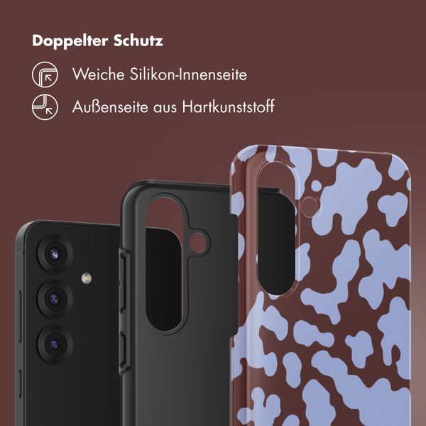 Selencia Vivid Back Cover Samsung Galaxy S25 - Moo'd Lavender Glow