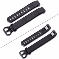 imoshion Silikonband für das  Fitbit Alta (HR) - Schwarz