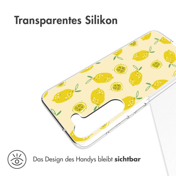 imoshion Design Hülle Samsung Galaxy S23 Plus - Lemons