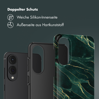 Selencia Vivid Back Cover Samsung Galaxy S25 Edge - Chic Marble Quartz