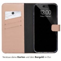 Selencia Echtleder Klapphülle Apple iPhone 18 Pro / 17 Pro - Dusty Pink