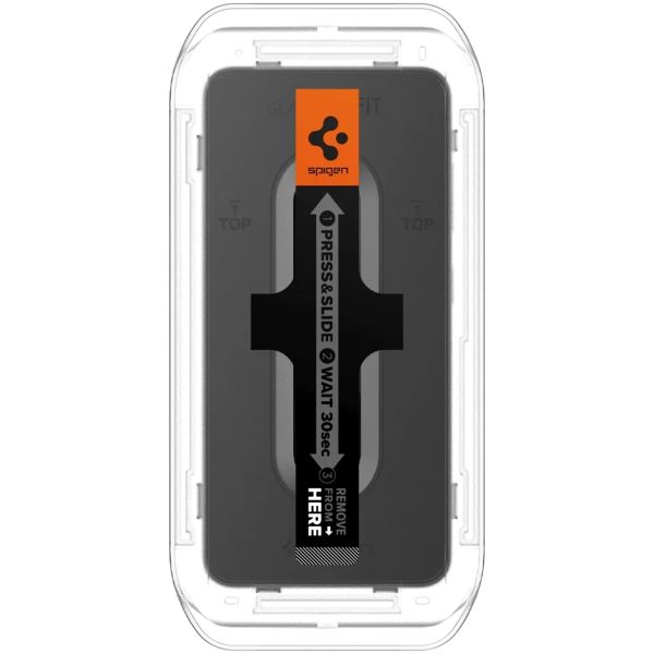 Spigen GLAStR Fit Displayschutzfolie  + Applicator 2-pack für das Samsung Galaxy S24 Plus / S25 Plus