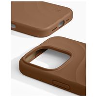 iDeal of Sweden Soft Swirl Silicone MagSafe Hülle Apple iPhone 16 Pro Max - Salted Caramel
