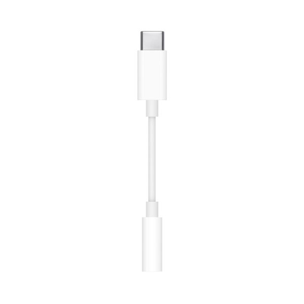 Apple USB-C auf 3,5 mm Jack Audio (AUX) Adapter - Weiß