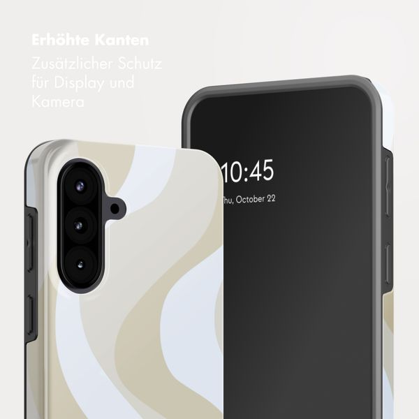 Selencia Vivid Back Cover Samsung Galaxy A57 (5G) - Desert Waves Beige