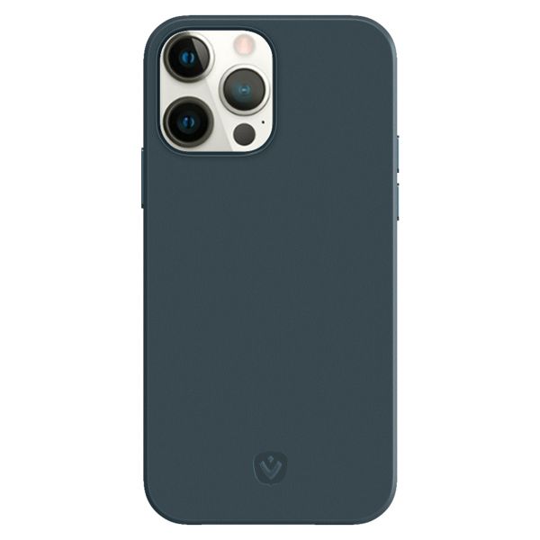 Valenta Luxe Leather Backcover für das iPhone 13 Pro Max - Blau