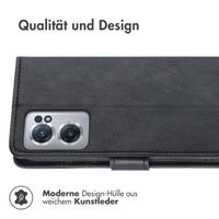 imoshion Luxuriöse Klapphülle für das OnePlus Nord CE 2 5G - Schwarz