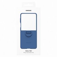 Samsung Original Silikon Cover Ring Samsung Galaxy Z Flip 7 - Blue