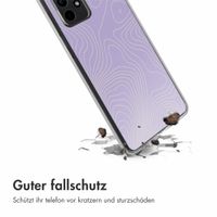 imoshion Design Hülle Samsung Galaxy A52(s) (5G/4G) - Topo Lilac