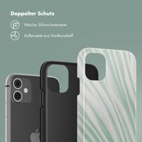 Selencia Vivid Back Cover Apple iPhone 11 - Nature Grayed Jade
