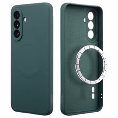 imoshion Color Back Cover mit MagSafe Samsung Galaxy A36 - Dunkelgrün