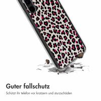 imoshion Design Hülle Samsung Galaxy A34 (5G) - Leopard Pink