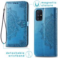 imoshion Mandala Klapphülle  Samsung Galaxy M51 - Türkis