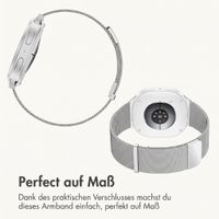 imoshion Mailändische Magnetarmband für Samsung Galaxy Watch Ultra 2 (2026) / Ultra (2024/2025) - Silber