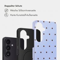 Selencia Vivid Back Cover Samsung Galaxy S26 - Happy Dots Digital Sky