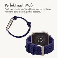 imoshion Corduroy-Band für Apple Watch | 44/45/46/49 mm - Dunkelblau