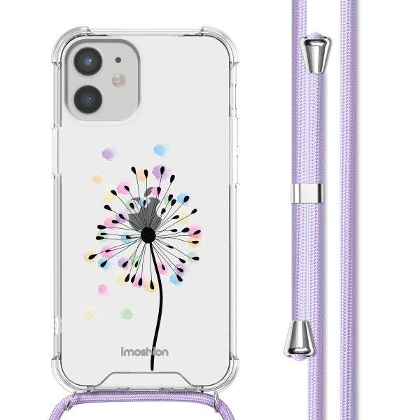 imoshion Design Hülle mit Band Apple iPhone 12 Mini - Sandstone Dandelion