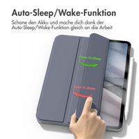 imoshion Magnetic Klapphülle Apple iPad Pro 12.9 (2022) / Pro 12.9 (2021) / Pro 12.9 (2020) - Lavender
