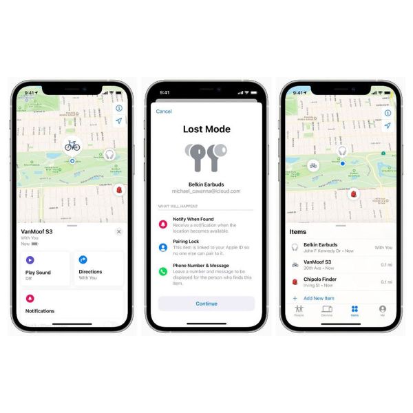 Chipolo CARD Spot – Bluetooth-Tracker für iOS – 1 Pack – Schwarz