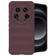 imoshion EasyGrip Back Cover für das Xiaomi 14 Ultra - Aubergine