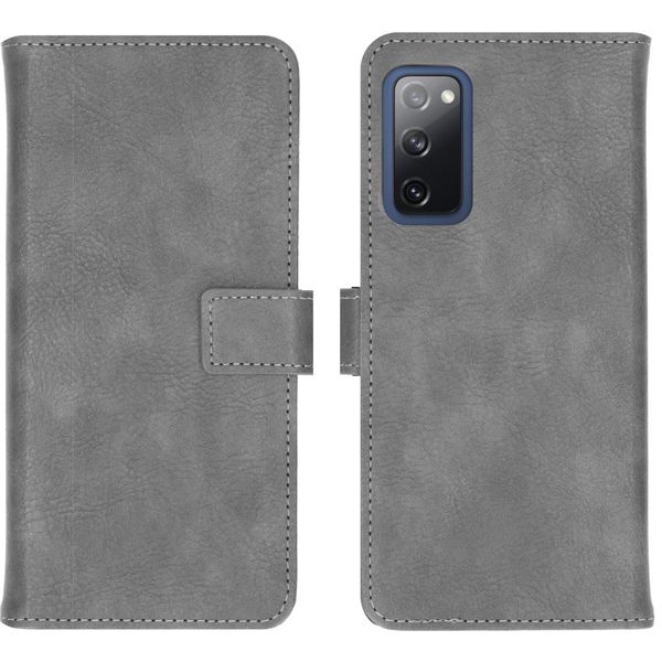 imoshion Luxuriöse Klapphülle Samsung Galaxy S20 FE - Grau