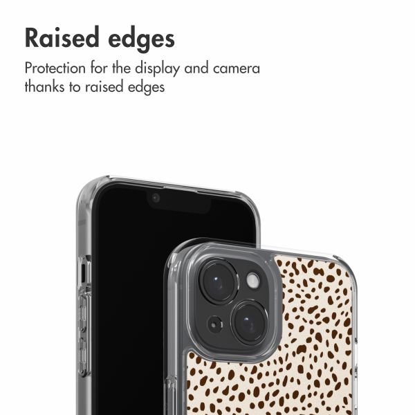 imoshion Design Hülle Apple iPhone 15 - Desert Dots