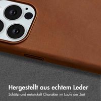 Accezz Vintage Leather Magsafe Backcover Apple iPhone 13 Pro - Tabacco Cognac