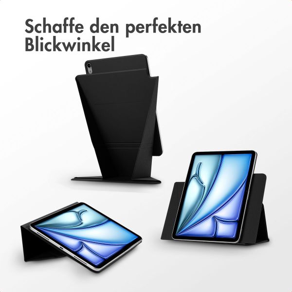 Accezz High Stand tablet case Apple iPad Air 11 Zoll (2025) M3 / (2024) M2 / Air 5 (2022) / Air 4 (2020) - Schwarz