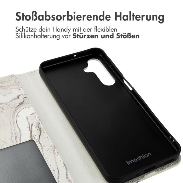 imoshion Design Klapphülle Samsung Galaxy A16 5G - Sandy Marble