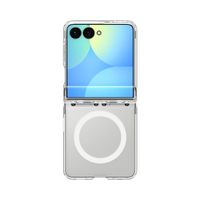 Spigen Ultra Hybrid Pro MagFit Backcover Samsung Galaxy Z Flip 8 - Clear / White