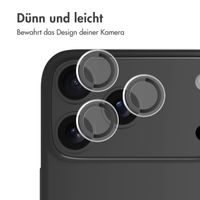 imoshion 2er Pack Kameraobjektivschutz für das Apple iPhone 17 Pro / 17 Pro Max - Transparent