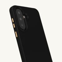 Selencia Rivièra Backcover mit MagSafe mit abnehmbaren Haken Samsung Galaxy A36 / A56 - Velvet Black