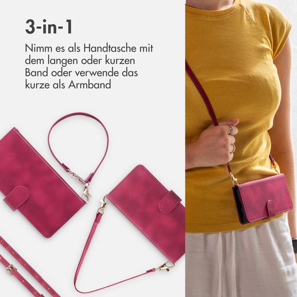 imoshion Klapphülle mit Kordel Xiaomi Redmi Note 15 (5G) - Rot