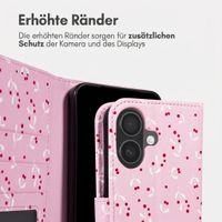 imoshion Design Klapphülle Apple iPhone 16 - Blush Berries