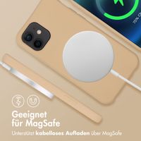 imoshion Color Backcover mit abnehmbarem Handykette und MagSafe Apple iPhone 12 (Pro) - Nude