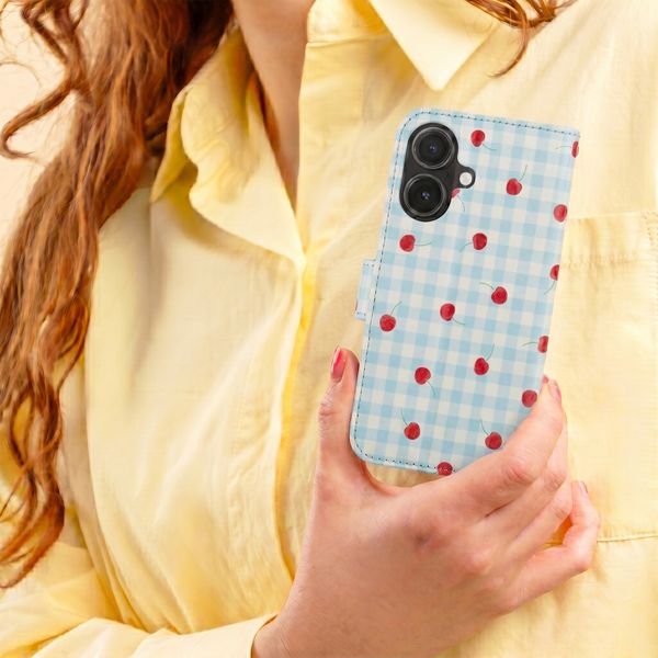 imoshion Design Klapphülle Samsung Galaxy A57 (5G) - Cherry Check