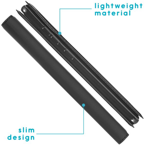 imoshion Slim Folio Klapphülle Nokia 1.4 - Schwarz