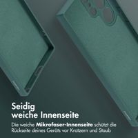 imoshion Color Back Cover mit MagSafe für das Samsung Galaxy S24 Ultra - Dunkelgrün