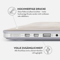 Burga Hardshell Hülle Apple MacBook Pro 16 Zoll (2021 / 2023 M3 chip / 2024 M4 chip) - Vanilla Sand