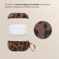 Selencia Sabi Case Apple AirPods Pro / Pro 2 - Leopardenmuster - Mocha Brown