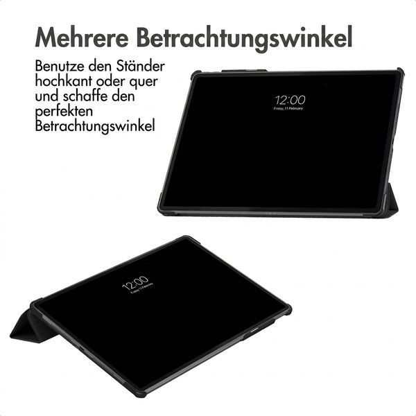 imoshion Trifold Klapphülle Lenovo Idea Tab Pro Gen 2 - Schwarz