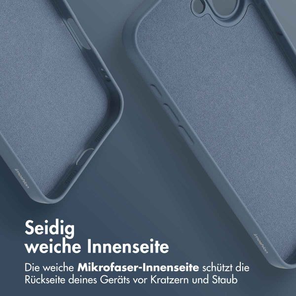 imoshion Color Back Cover mit MagSafe für das iPhone 16 Plus - Dunkelblau