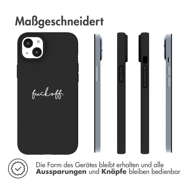 imoshion Design Hülle für das iPhone 14 Plus - Fuck Off