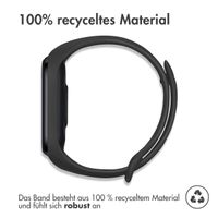 imoshion Silikonarmband für das Xiaomi Mi Band 3 / 4 - Schwarz