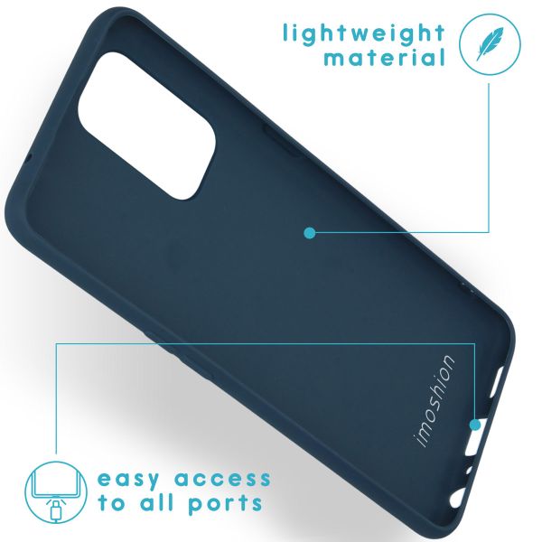 imoshion TPU Color Cover Oppo A94 (5G) - Dunkelblau