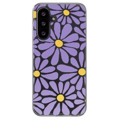 imoshion  Design Hülle für das Samsung Galaxy A26 - Tropical Violet Flowers Connect