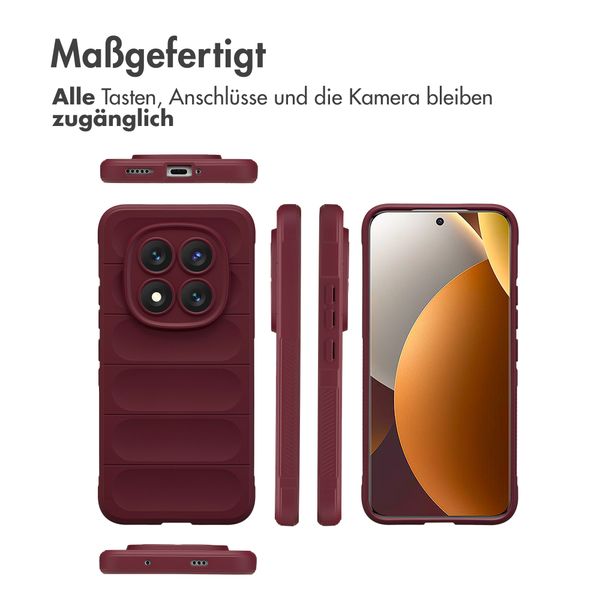 imoshion EasyGrip Backcover Xiaomi Redmi Note 15 Pro Plus (5G) - Aubergine